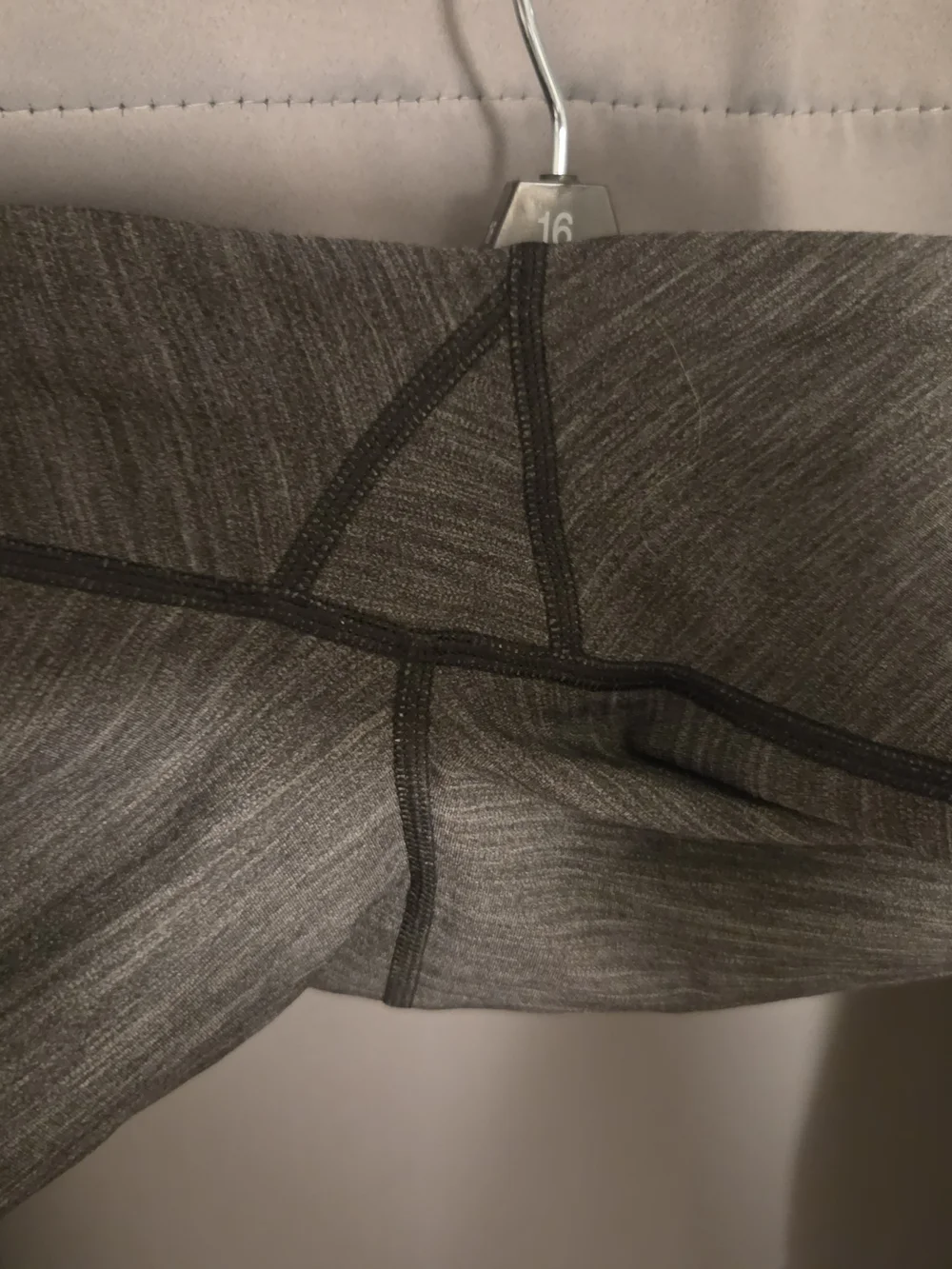 lululemon athletica Heather Charcoal High-Rise Leggings